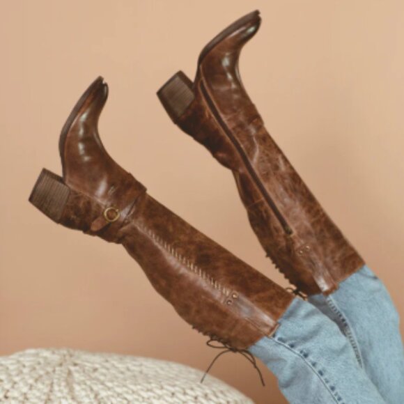 NEW ROAN BY BED STU Garner Boots - Leather in black For Women 925 9s5 - Picture 8 of 8